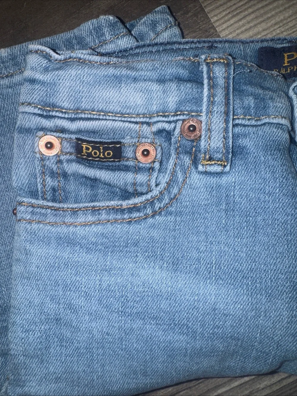 Ralph Lauren Polo Mid-Blue Denim Shorts
